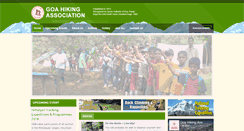 Desktop Screenshot of goahikingassociation.org